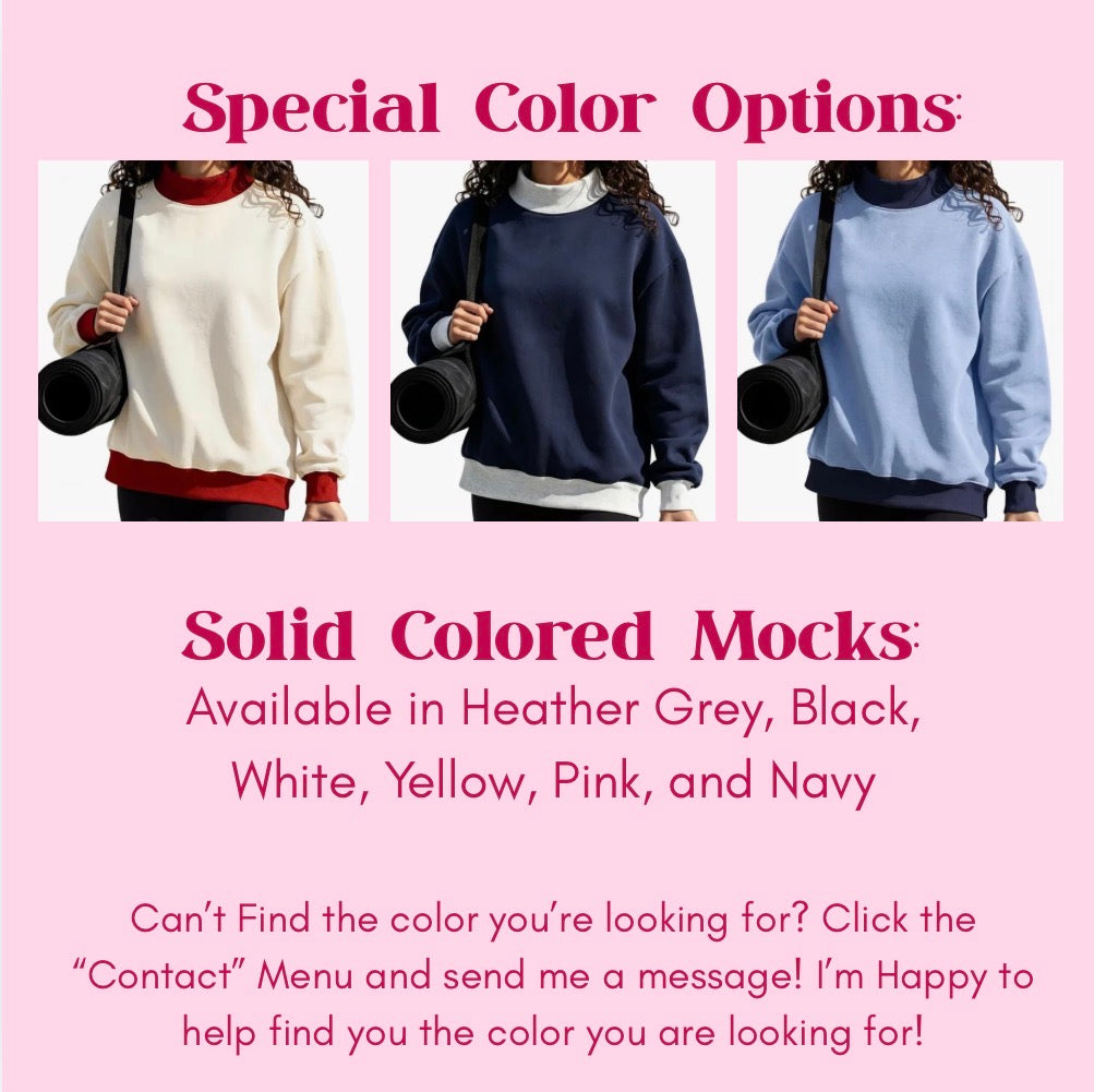 The Varsity Mock Neck