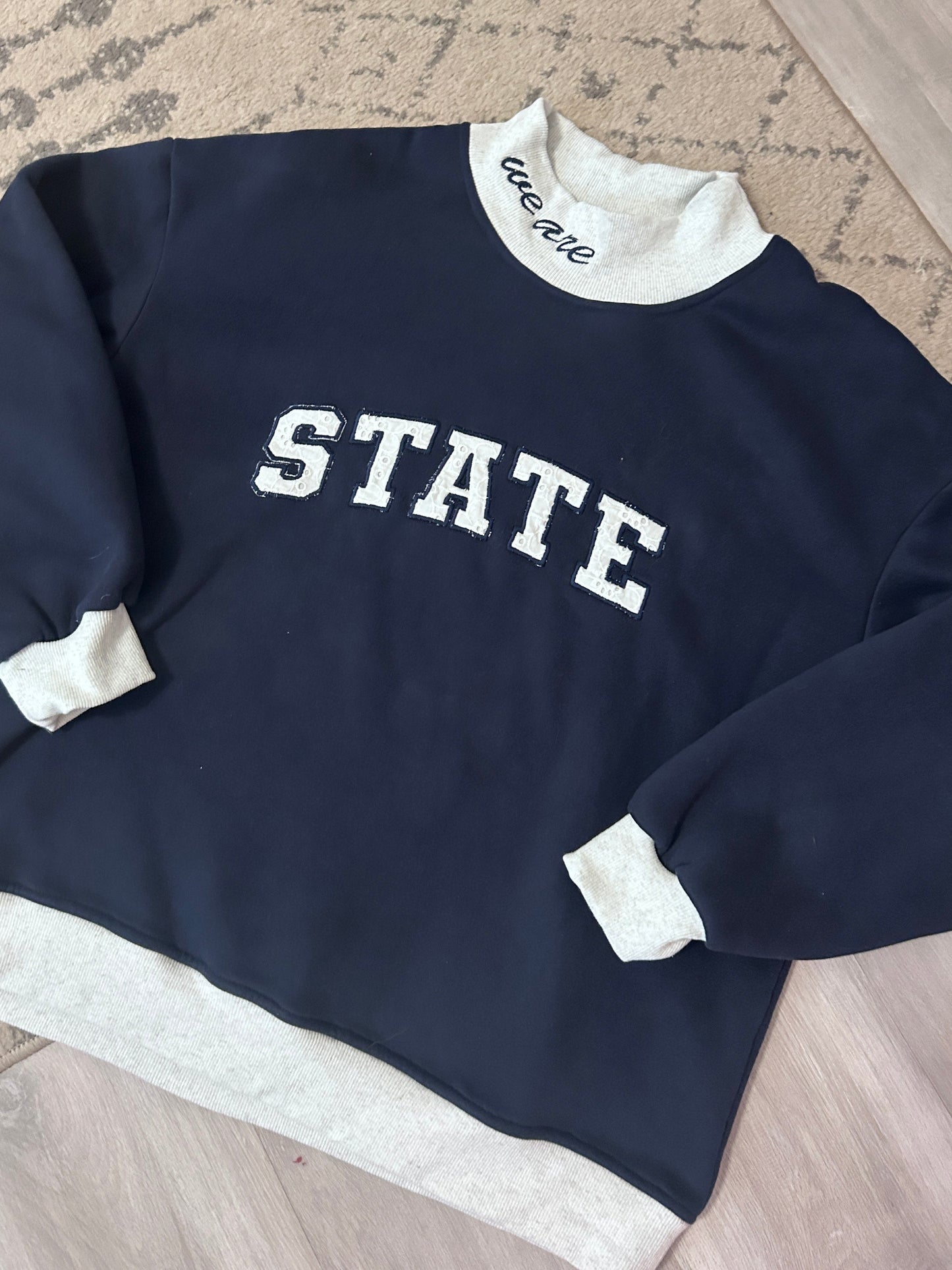 The Varsity Mock Neck