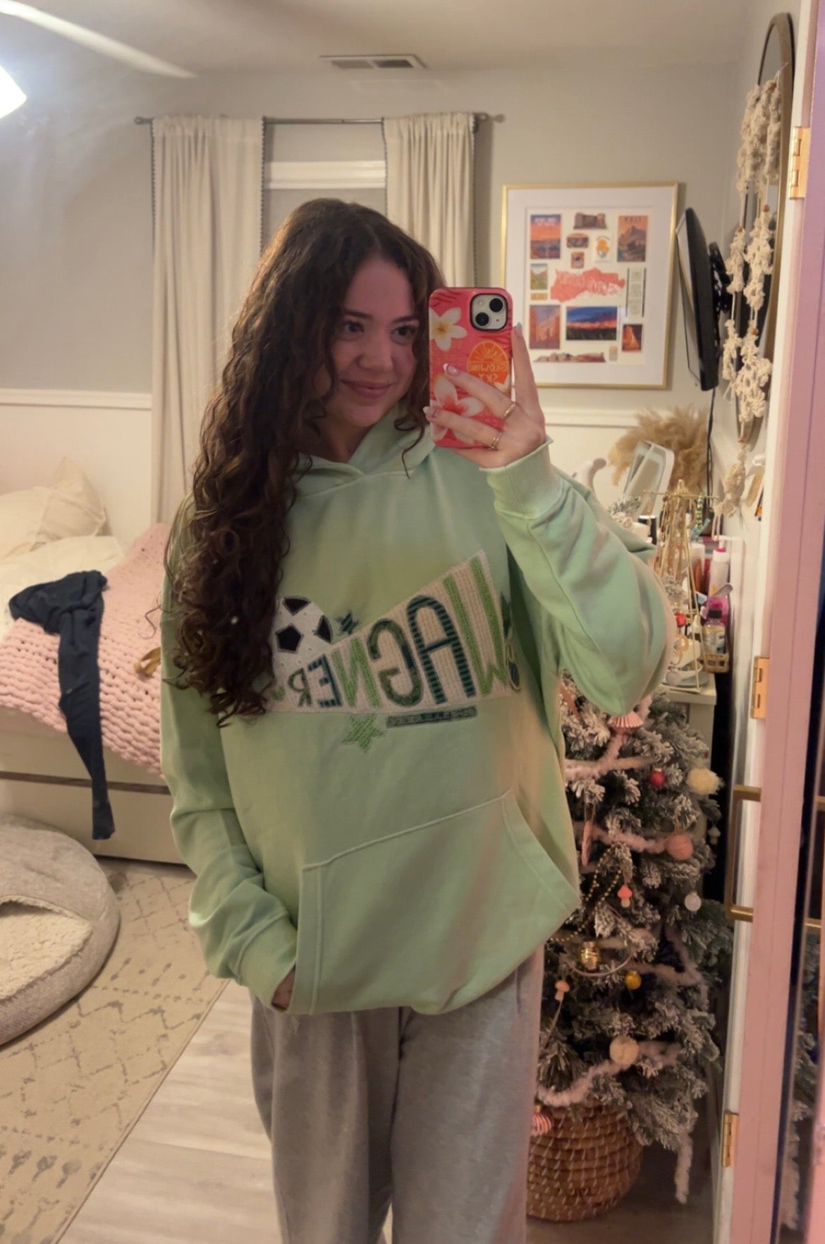 Custom College Patchwork Hoodie (Ships August/September)